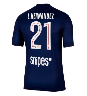 Paris Saint-Germain Lucas Hernandez #21 Hjemmebanetrøje 2025-26 Kortærmet